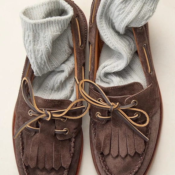 We The Free Shoes - We The Free Benny Boat Shoes - Chocolate